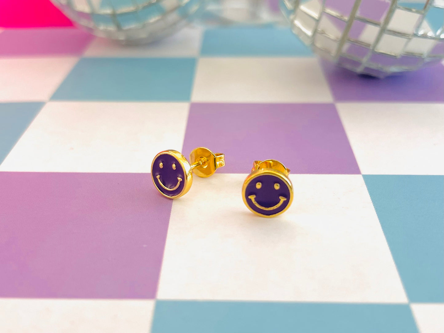 Smile Face Earrings